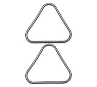 Anillo de sellado para lavadora a presión para Karcher K2 K3 K4 K5 - Anillo de abrazadera de metal pieza de repuesto 9.081-422.0(2pcs)