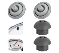 Anillo de Sellado para olla a Presión WMF Perfec, Incluye Anillo de Goma de 22 cm y Junta de Señal de Cocción, Compatible con 2,5 l, 3 l, 4,5 l, 6,5 l, 8,5 l, Recambio Duradero y Económico (4 Pack)