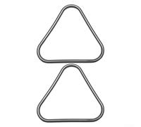 Anillo de sellado triangular de metal de repuesto para lavadoras a presión Karcher K2 K3 K4 modelos basados en especificaciones OEM 9.081-422.0 para resistencia a fugas (2 piezas)