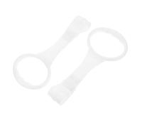 Anillo de Soporte de Cuna Pp Blanco 2 Piezas para Parque Infantil