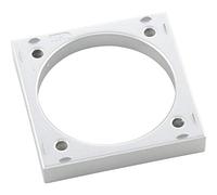 Anillo de superficie serie berker integro de hager, cromo