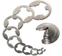 Anillo exterior para bomba de agua - Assen - Componentes de fijación - Acero inoxidable - 200 piezas - Plateado