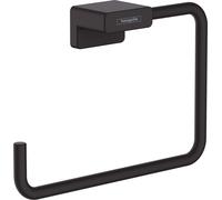 Hansgrohe Toallero de aro AddStoris 41754670 – negro mate