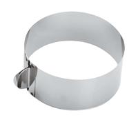 Anillo Tarta Regulable Ø De 16,5A 32CM Acero Inoxidable - Paderno - Molde Dulces