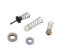 Anillos de sellado de llave neumática de 17 mm y 20 mm para kit de juntas de aire medianas y grandes, almohadilla de válvula de admisión, sello de varilla de empuje, accesorios de goma, piezas de