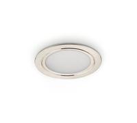Anillos LED, color acero inoxidable, luminaria, juego de 3, 4000 K, blanco neutro