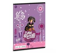 Animales Lindos: Cuaderno Rayado Dachshund - 2º Grado, 16-32, A5
