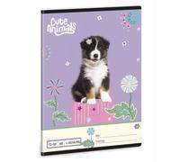 Animales tiernos: cuaderno rayado australiano - 3º grado, A5