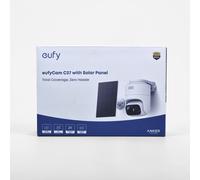 Anker Eufy eufyCam C37 Pan-Tilt Cámara de Seguridad Exterior Solar 2K 8x Zoom...