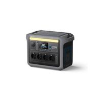 Anker SOLIX C1000 Portable Power Station, generador solar de 1800 W, carga ultrarrápida en 58 minutos, LiFePO4 para acampar al aire libre y suministro doméstico auxiliar (panel solar opcional)