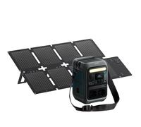 Anker SOLIX C300X + Panel Solar Portátil PS60, Estación de Energía 288Wh LiFePO4, 300W, Carga Rápida 140W