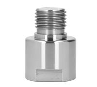 ANKROYU Adaptador de husillo de cabezal de torno Acero de aleación premium M30 X 3,5mm a 1in X 8 TPI Convertidor de rosca para carpintería Accesorios de placa frontal de mandril de