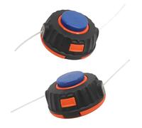 Anlseiod 2 cabezales de cortacésped para McCulloch B26 PS, T26 CS, B28 B, MT260CLS, MT280, MT280, MT280I, MT320i, Cabrio 246/261, T22LCS, Trimmac 240, UMK425 UMK431 UMK431 35 Makita D BC250