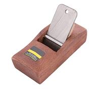 Annadue 110 Mm Cepillo de Mano para Carpintería | Cuerpo de madera de primera calidad, hoja de acero con alto contenido de carbono, suela reforzada con latón, corte suave,