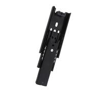 Annadue 2 Mini Guías para Cajones de 4 Pulgadas, Riel Guía para Muebles, Herrajes para Armarios de Cocina para Cajones de Gabinetes (4 pulgadas (102 mm de diámetro interior, 3,8 mm)