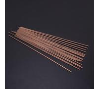 Annadue 20 Piezas Varilla de Soldadura de Fósforo y Cobre Redonda para Aire | Metal de aportación de bronce fosforado, reparación de tubos de cobre HVAC, consumibles de soldadura duraderos