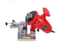 Annadue 250W Amoladora de Cadena Eléctrica 8400 RPM Esmeril de Banco | Tres muelas abrasivas, cabezal de ángulo ajustable, base de aluminio, unidad de mantenimiento del cortador, peso ligero