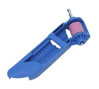 Annadue Afilador de Brocas Eléctrico Máquina Afiladora de Taladro Manual Portátil Muela Abrasiva de Corindón de 2-12,5 Mm Resistente Al Desgaste Ángulo y Ancho Ajustables Herramienta de Afilado de
