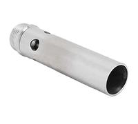 Annadue Boquilla de Fuente Burbujeante de Acero Inoxidable, Cabezal Rociador de Fuente para Estanque con Adaptador de 1/2 Pulgada, Característica de Agua para Estanque de Jardín para Parques, Patio