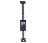 Annadue Calibre Vernier Vertical IP45 Escala Lineal Digital Impermeable con Pantalla LCD para Fresadoras, Herramienta de Medición de Acero Inoxidable de 0-6 Pulgadas/0-150 Mm con Ajuste Cero (0-150