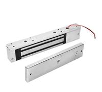 Annadue Cerradura Electromagnética de Una Sola Puerta 280kg | Magnético de puerta única, Fuerza de retención de 280 kg, Indicador LED, Protección contra corriente inversa, Aleación de