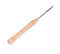 Annadue Cincel de Torno de Madera de Interior Pequeño, Herramienta de Torneado HSS, Cincel de Tallado de Carpintería con de Haya, de Corte para Torneado de Madera