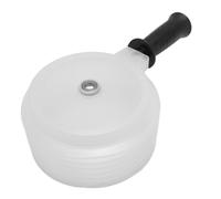 Annadue Colector de Cubierta de Cuenco de Polvo de Sierra Perforadora de 125 Mm para Taladro de Martillo Perforador, Cubierta Antipolvo para Cortador de Agujeros de Goma para Placas de Yeso de Pared