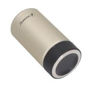 Annadue KAXIFEI Taza de Viaje con Aislamiento Térmico de Acero Inoxidable, Taza de Café con Frasco Al Vacío, Botella de Bebida, Plata, Botella de Vacío para Bebidas Frías y Calientes (Champán)