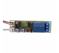 Annadue Módulo de Temporizador de 2 Piezas, relé de Retardo de Encendido y Apagado de Ciclo Infinito, Módulo de relé Multifuncional con Configuraciones Ajustables para Control Industrial,