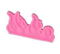 Annadue Molde de Silicona para Fondant de Llama para Decoración de Pasteles, Modelo de Silicona 3D con Forma de Fuego para Chocolates, Dulces, Regalos de Fiesta, Molde para Hornear Multifuncional de