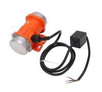 Annadue Motor de Vibración Monofásico IP66 Impermeable 220V 3000RPM Asíncrono Aleación de Aluminio Vibrador Eléctrico Motor de Hormigón (90W)