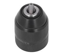 Annadue Portabrocas Autoajustable, Portabrocas sin Llave de Metal con Montaje 3/8-24UNF, Rango de Sujeción de 0,8-10 Mm, Eléctrico para Perforación con Herramientas Eléctricas