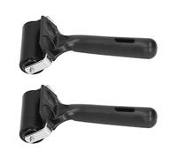 Annadue Rodillo de Goma para Brayer de 6 Cm, Paquete de 2 Rodillos de Goma Suave para Grabado, Pintura, Manualidades, Estampado, Antideslizante, Herramienta de Rodillo de Tinta Duradera