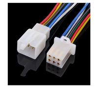 ANNBCDL 1 Kit de conector de Cable eléctrico de 6 pines, juego de conectores automáticos con Cable/longitud total de 21CM