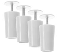 Anneome 4 Piezas Topes para Cortinas Enrollables y Persianas Verticales de Plástico y Aleación de Aluminio, Resistentes y Fáciles de Reemplazar para Accesorios de Estores