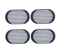 Anneome 4piezas Jabonera De Baño De TPE Escurridor De Jabón para Cocina Jabonera De Sobremesa Drenaje Autodrenante para Baño De TPE