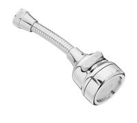 Anneome aireador de fregadero, adaptador de grifo de cocina, cabezal del grifo del fregadero, de 360 grados, material ABS y acero inoxidable, conector universal, longitud de manguera