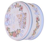 Anneome Caja de Hojalata para Dulces y Galletas Diseño Colorido y Material Resistente, Embalaje Multifuncional Adecuado para Fiestas Navideñas y Regalos