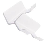 Anneome Soporte de Pared para Secador de Pelo sin Perforaciones 2 Piezas Material Resistente Diseño Ranura para Cable Organizador para Baño y Tocador