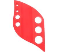 Anneome Soporte para Taza de de Silicona Roja Organizador de Pigmentos para Bastidor para Vasos de Pigmento Accesorio Profesional para Salones y Uso en Casa