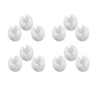 Anneome Topes de Cadena de Cuentas para Cortinas enrollables, Paquete de 12 Accesorios plásticos, Conector y Tope para persianas, Uso en estores enrollables y persianas de Rodillo