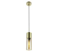 Globo Lighting Annika lámpara colgante 1x25 W latón-ámbar 21000HM