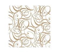 Anniversary House Tiflair Celebration - Servilletas de almuerzo (3 capas), color dorado