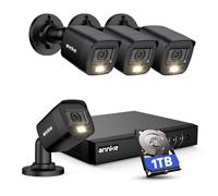 ANNKE 4x2MP Visión Nocturna en Color Cámaras Kit de Videovigilancia,1TB HDD