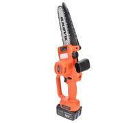 ANOVA - Sierra de poda a batería | 600 W | 18 V | 1,55 KG | Longitud Corte 20 CM - 8" | Cadena 1/4".043" - 1,1 MM - 47E | para Poda y Corte de Ramas en Frutales y Jardín | Diseño Robusto