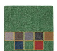 ANRO Poet Alfombra de suelo, felpudo, anti-suciedad, lavable, impermeable, resistente, para la entrada, la puerta de entrada, el pasillo, la cocina, el dormitorio, verde, 80 x 120 cm
