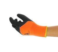 Ansell ActivArmr 97-011 Guantes de Trabajo de Seguridad, Protección Mecánica, Talla 11 (2XL), Negro (6 Pares)