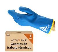 Ansell ActivArmr 97-681 Guantes de Trabajo de Invierno, Resistencia Térmica, Baja Temperatura y Exterior, Guantes Protección contra el Frío, Guantes Hombre Mujer, Impermeables,2XL (1 Par)