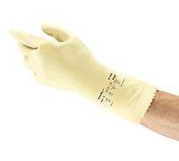 Ansell Alphatec 87-600 Guantes de Trabajo Multiusos, Resistencia Química, Destreza y Sensibilidad Táctil, Fino y Flexible Diseño, Talla L (12 Pares)