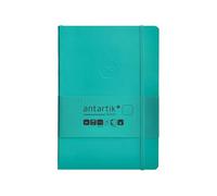 Antartik CUADERNO CON GOMILLA NOTES TAPA BLANDA A5 HOJAS LISAS TURQUESA 80 HOJAS 80 GR FSC